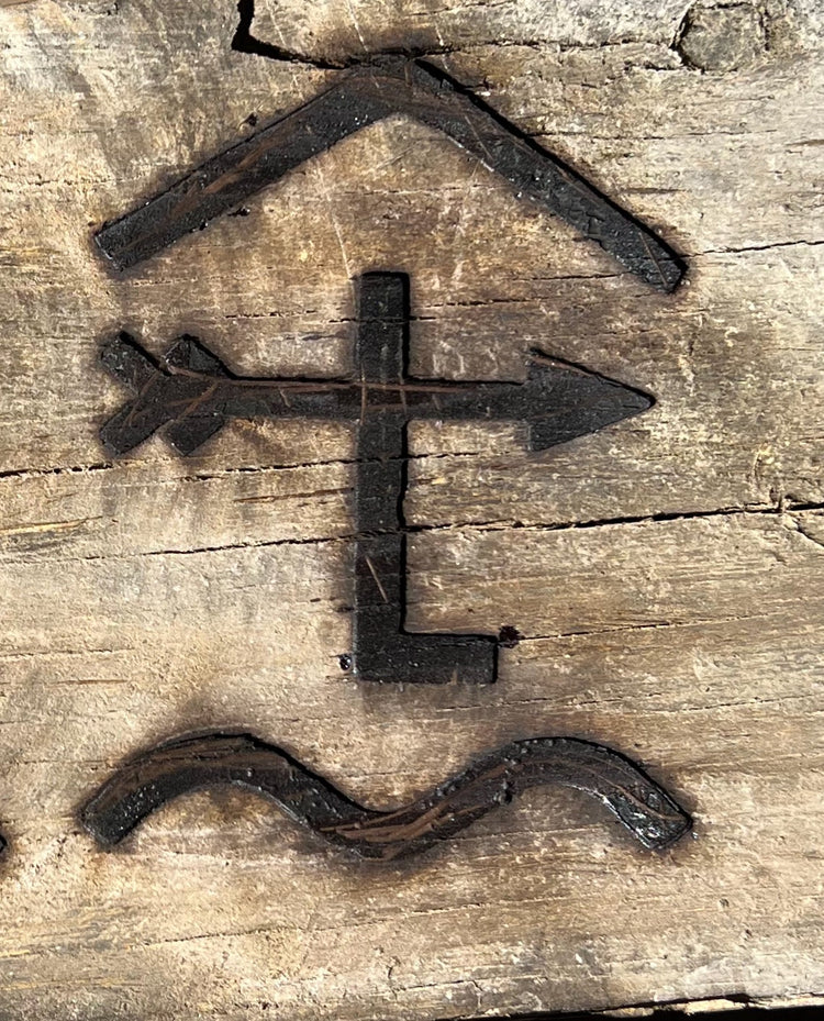 Wood Fired Branding Iron