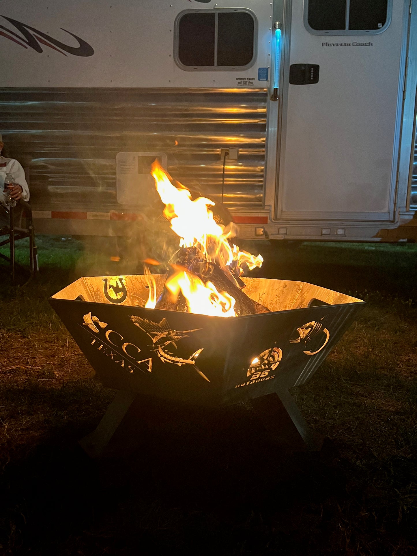 Welded Aluminum Fire Pit