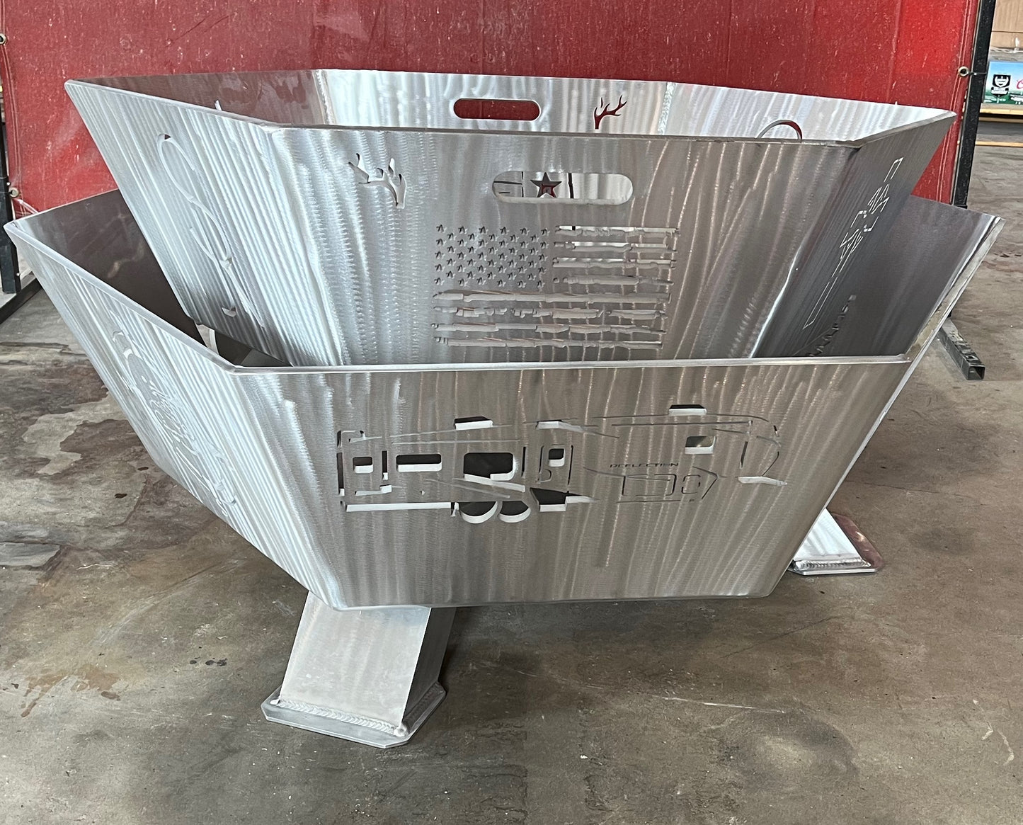 Welded Aluminum Fire Pit