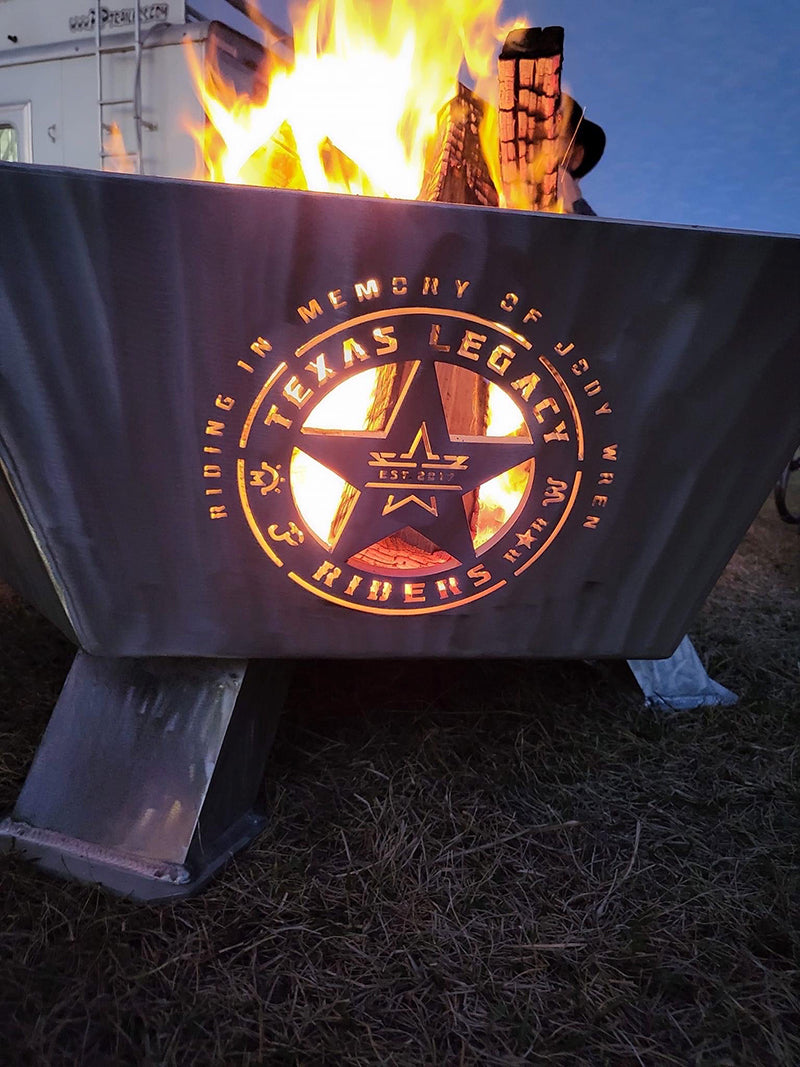 Welded Aluminum Fire Pit