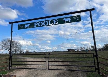 Custom Hanging Ranch Signs