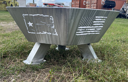 Welded Aluminum Fire Pit